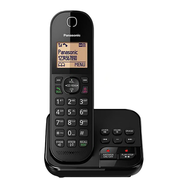 Panasonic KX-TGC410EB Digital Cordless Phone with Nuisance Call Blocker - Single Handset (Pack of 1)