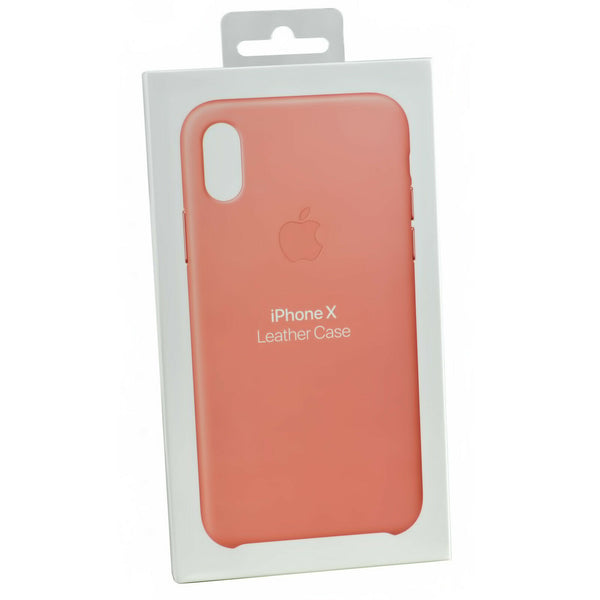Apple Leather Case for Apple iPhone X/XS - Soft Pink - MRGH2ZM/A