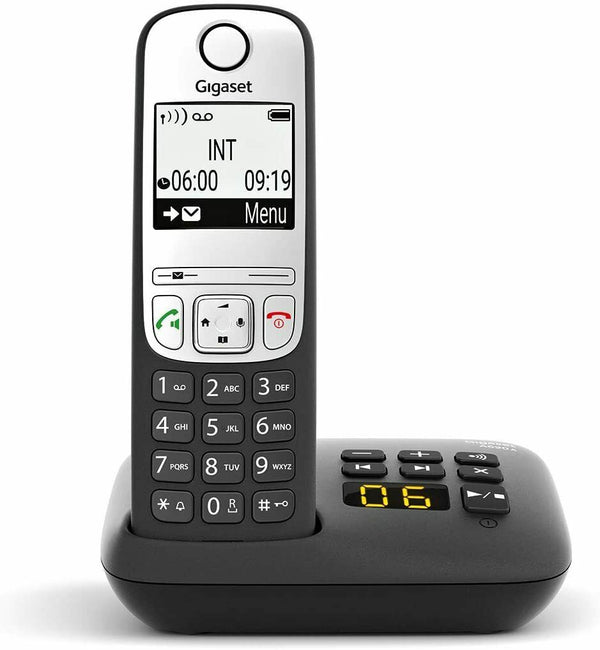 Gigaset A690A Cordless DECT Home Telephone with Answering Machine - Single, Duo or Trio