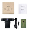 Aukey Full HD 1080p Webcam (USB) for Video Chat with Stereo Microphone - Black - PC-LM1E