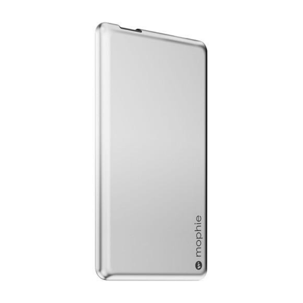 Mophie Powerstation 1X 2,000mAh Ultra Thin Slim Power Bank with Micro-USB Cable Included - Silver - 3299