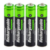 Lloytron 2-Piece Rechargeable Battery Bungle | Includes 4x AAA + Mains Battery Charger - B014 / B1502