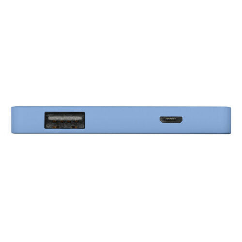 mophie Powerstation Mini (3,000mAh) Portable Power Bank Charger - Blue - 4124_PWRSTION-MINI-3K-SBLU-A