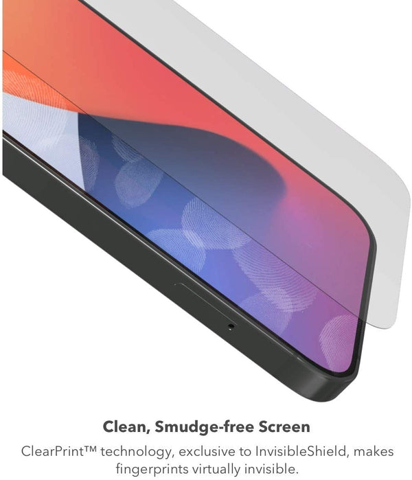 Zagg InvisibleShield Glass Elite Plus Screen Protector for Apple iPhone 13 / 12 / 12 Pro / 11 / XR - 200106716