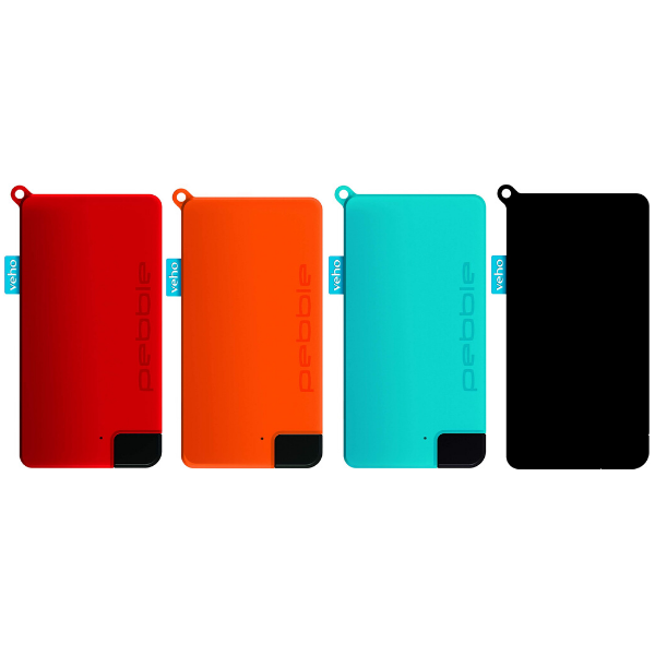 Veho Pebble Pokket Micro Sized Keyring Portable Power Bank | 900mAh - 4 Colours